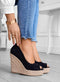 Azura | Dam Mocka Espadrille Kil Sandaler