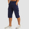 Herrar Snabbtorkande Flera Fickor Cargoshorts