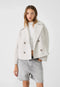 Kaelith | Chic Dubbel-Knäppt Kort Blazer Jacka