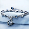 Luna | Justerbart Sterlingsilver Kristall Armband