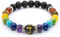 Chakra Läkning Armband | Naturliga Kristallpärlor