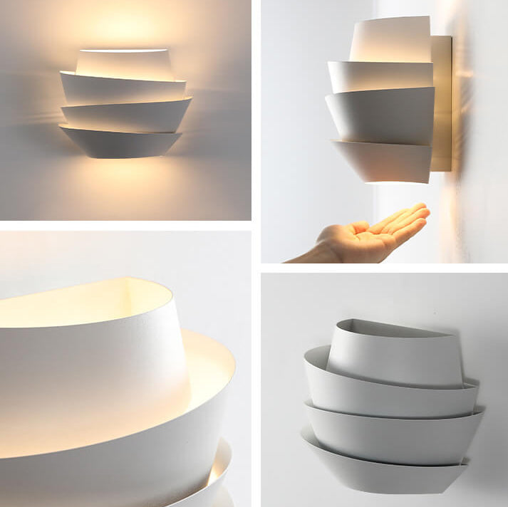Nöfra | Minimalistisk Vägglampa - Dubbelsidig LED