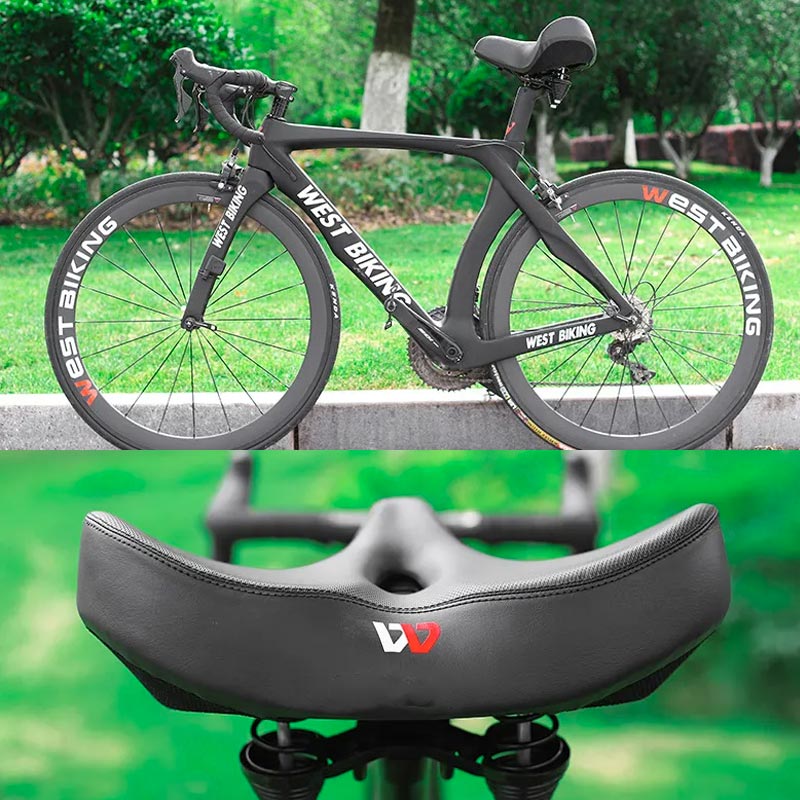 Ergonomisk Cykelsadel | Maximal Komfort med Extra Stöd
