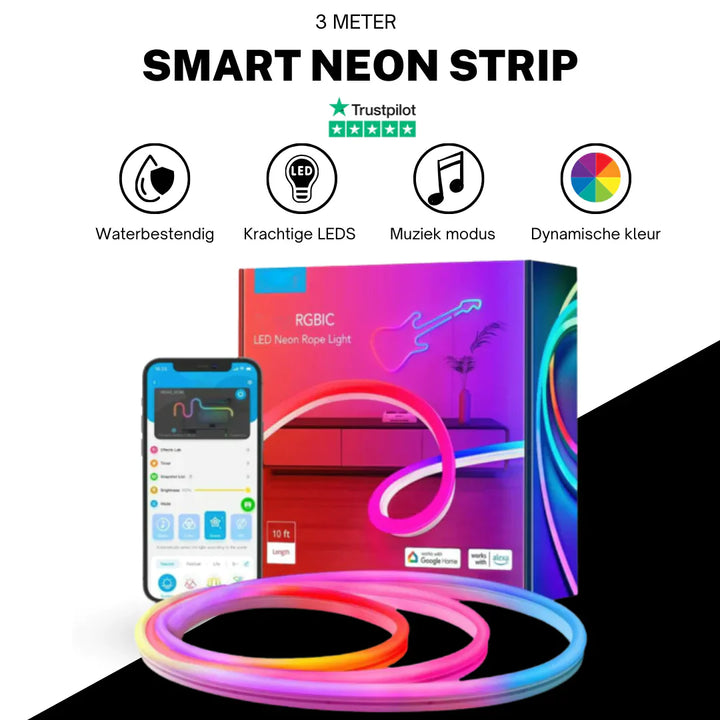 Appstyrd RGB-Belysning för Hem och Stämning Atmosfär