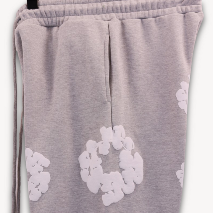 Unisexe Bomulls Krans Hoodie Och Joggare Uppsättning | Matchande Uppsättning