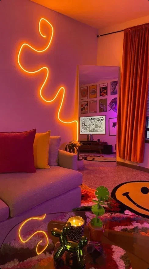 Appstyrd RGB-Belysning för Hem och Stämning Atmosfär