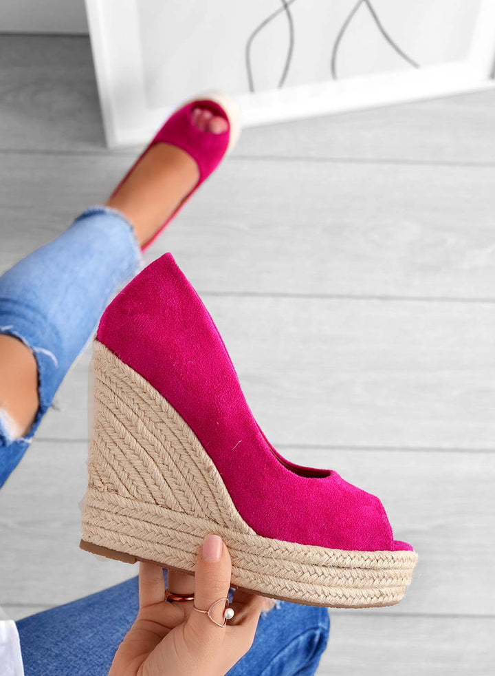 Azura | Dam Mocka Espadrille Kil Sandaler