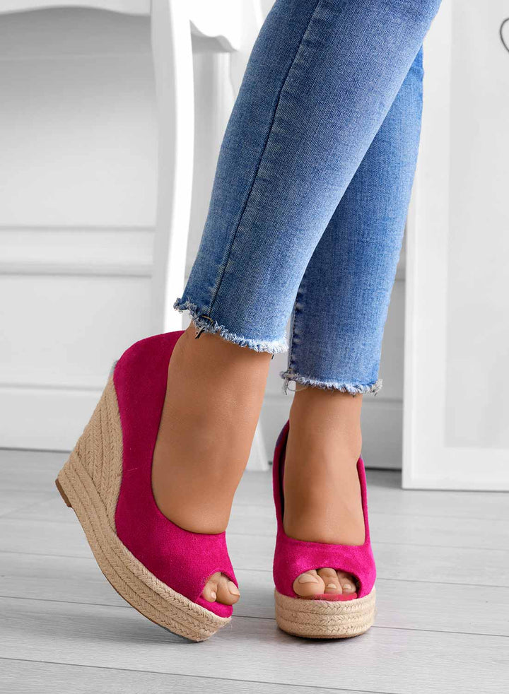 Azura | Dam Mocka Espadrille Kil Sandaler