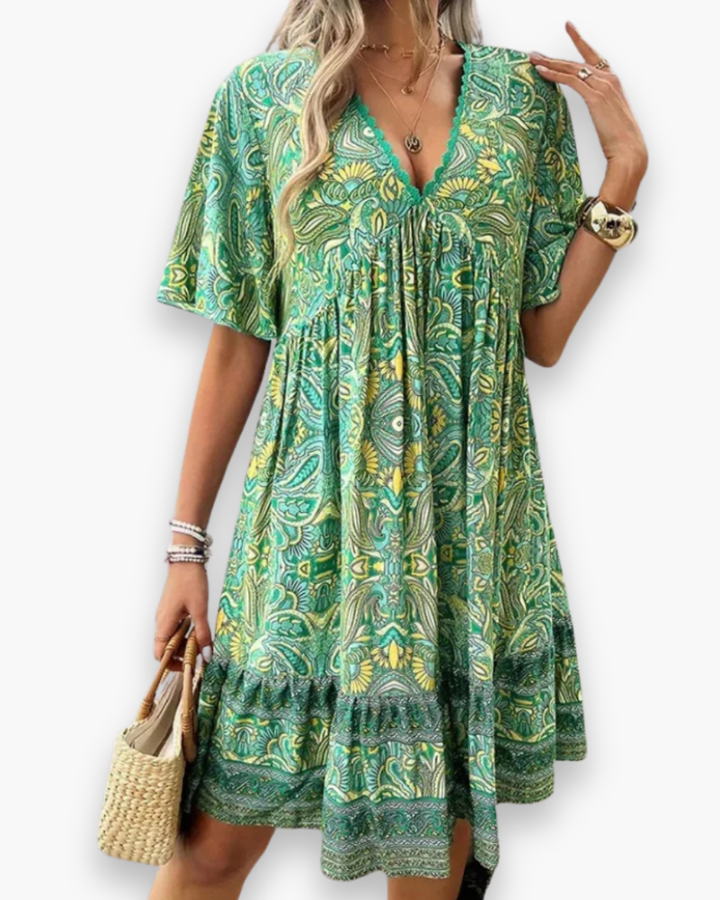 Zairyn | Damer Boho Maxiklänning