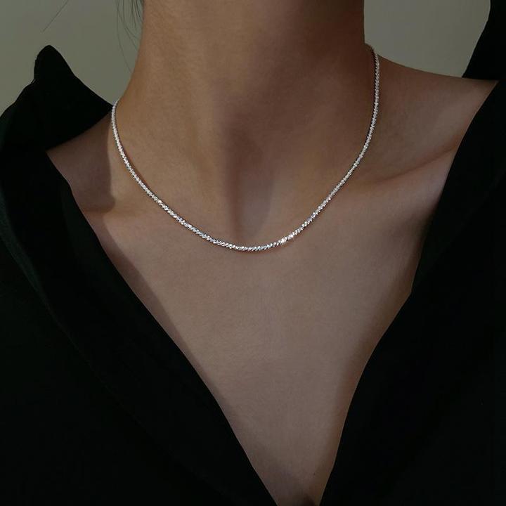 Zaria | Damer Silver Halsband Uppsättning