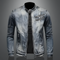Herrar Retro Denimjacka