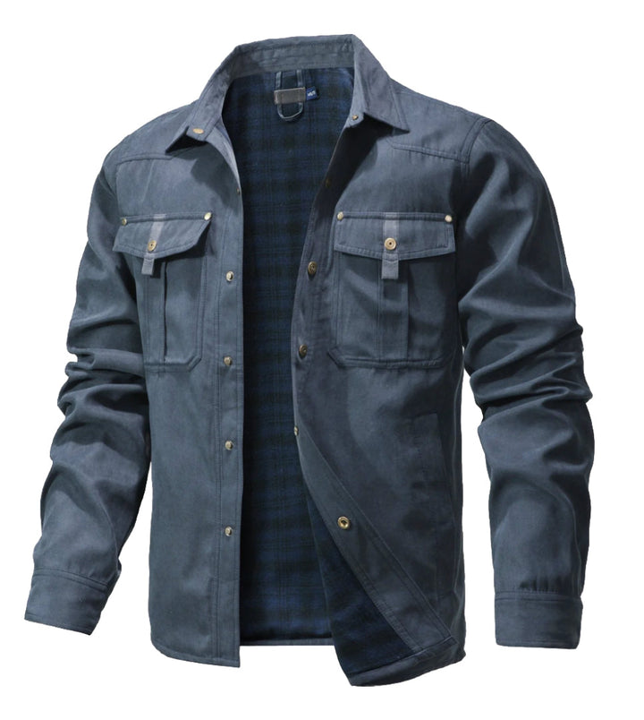 Ceric | Herr Flanell Rover Jacka