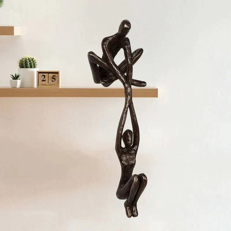 Evig Kärlek och Styrka Skulptur Figurin