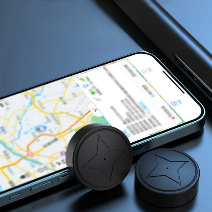 Kompakt Magnetisk GPS Spårare | 500 mAh-Batteri och Stark Magnet