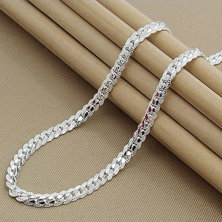 Giselle | Sterling Silver Glitterhalsband