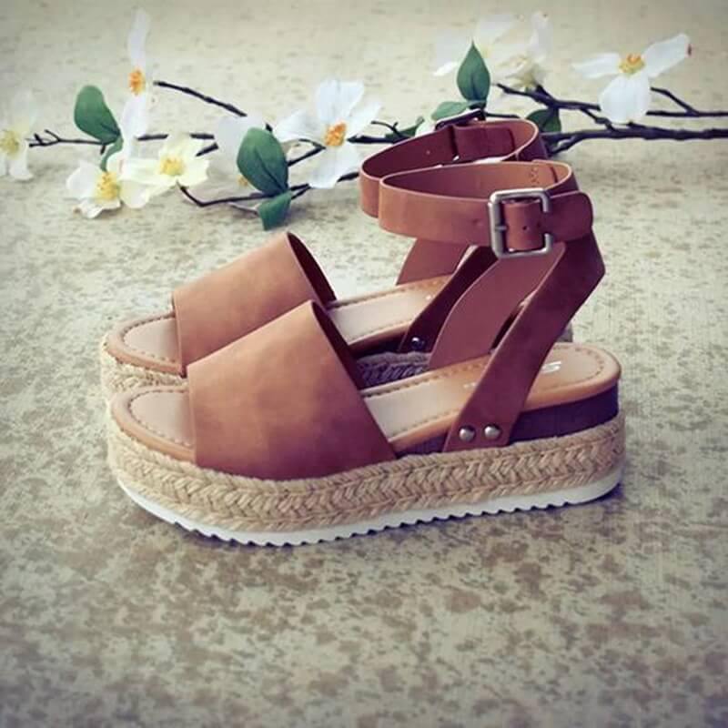 Indigo | Damer Plattform Espadril Sandaler