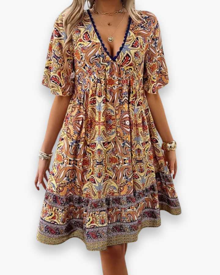 Zairyn | Damer Boho Maxiklänning