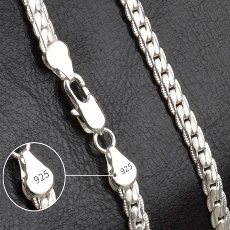 Giselle | Sterling Silver Glitterhalsband