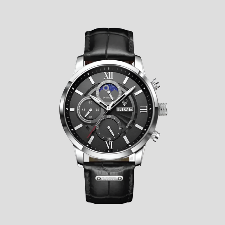 42 mm Herr Klassisk Klocka | Eleganta Kvarts Tidmätare