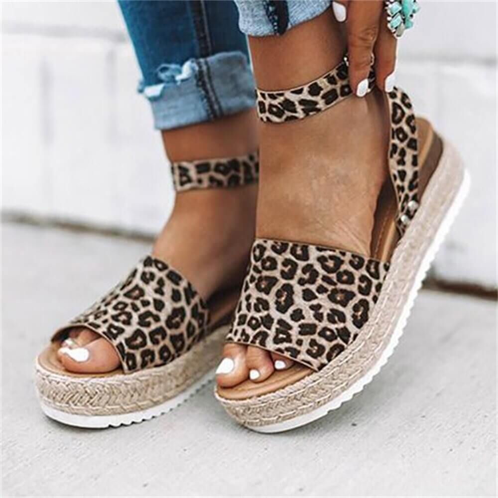 Indigo | Damer Plattform Espadril Sandaler