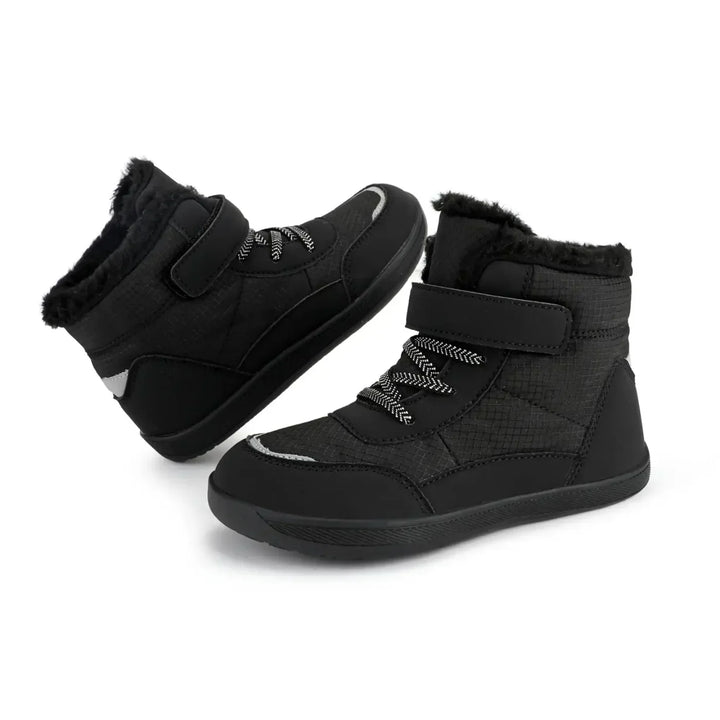 Barn Barfotaskor | Fodrade och Vattenresistenta Sneakers för Åldrar 3-15 år