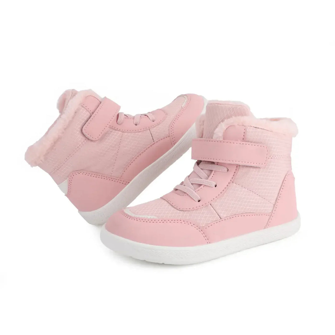 Barn Barfotaskor | Fodrade och Vattenresistenta Sneakers för Åldrar 3-15 år