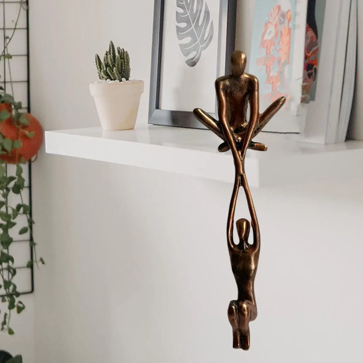 Evig Kärlek och Styrka Skulptur Figurin