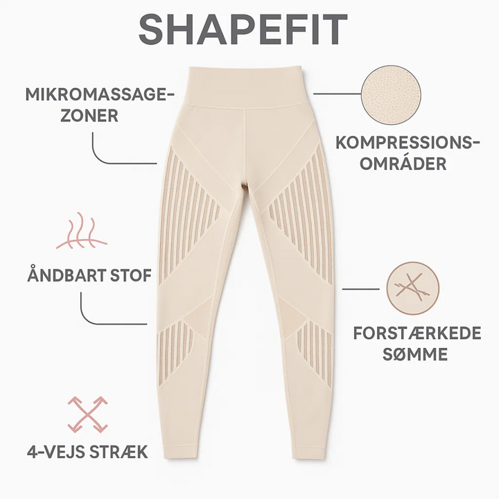 Kompressionsleggings för Kvinnor | Anti-Celluliter