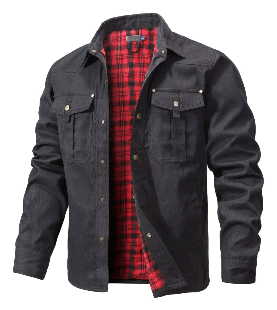 Ceric | Herr Flanell Rover Jacka