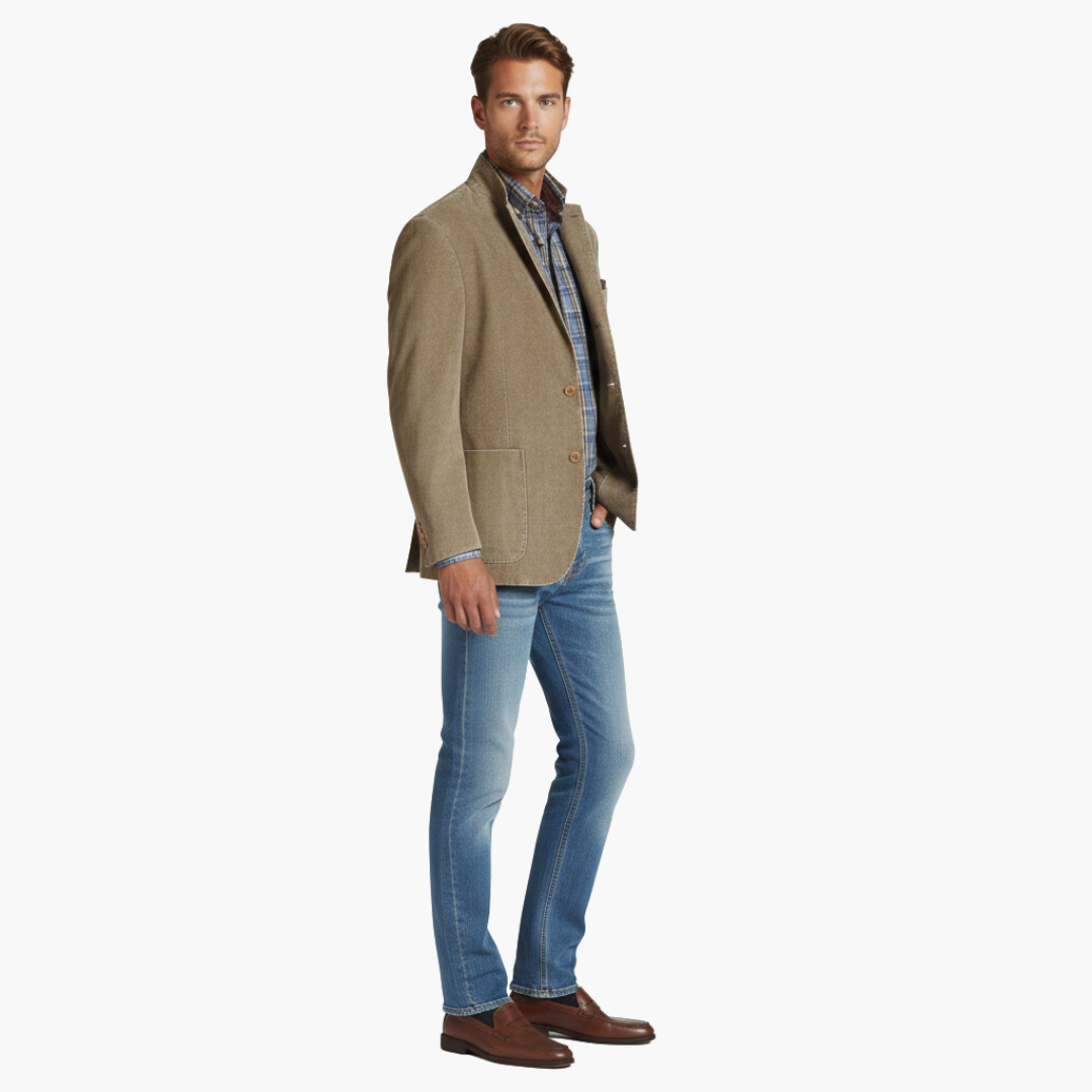 Herr Klassisk Kavaj | Tidlös Eleganta Kostymkavaj