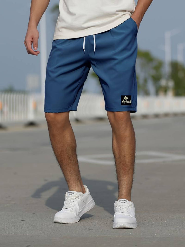 Oskar | Herr Dubbla Lager Sommarshorts