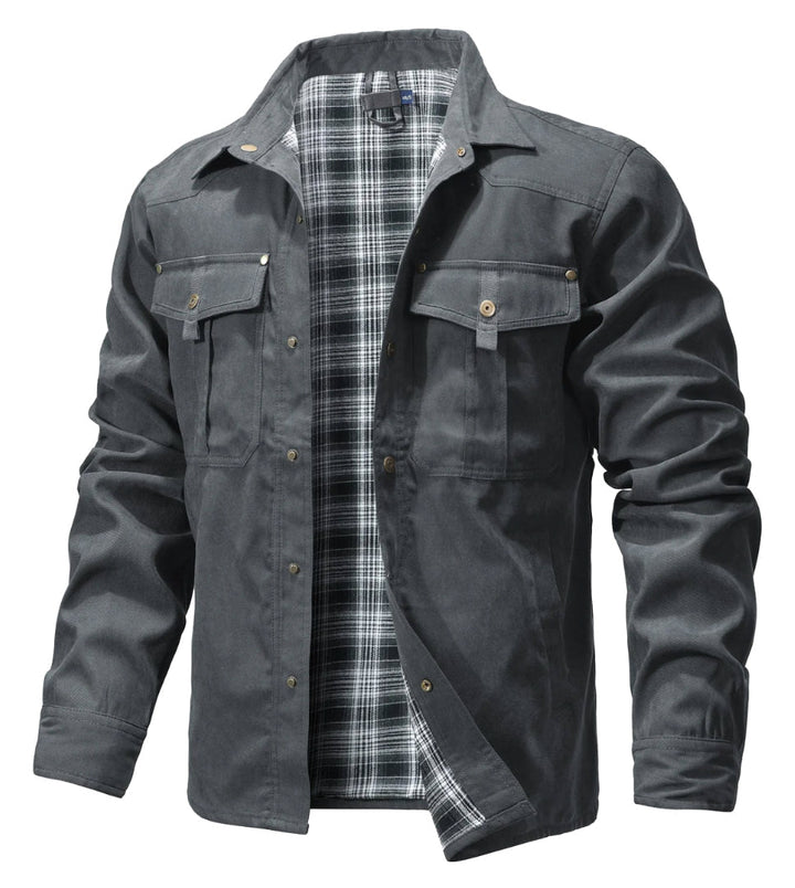Ceric | Herr Flanell Rover Jacka