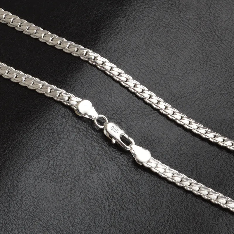 Giselle | Sterling Silver Glitterhalsband