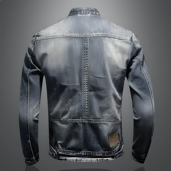 Herrar Retro Denimjacka