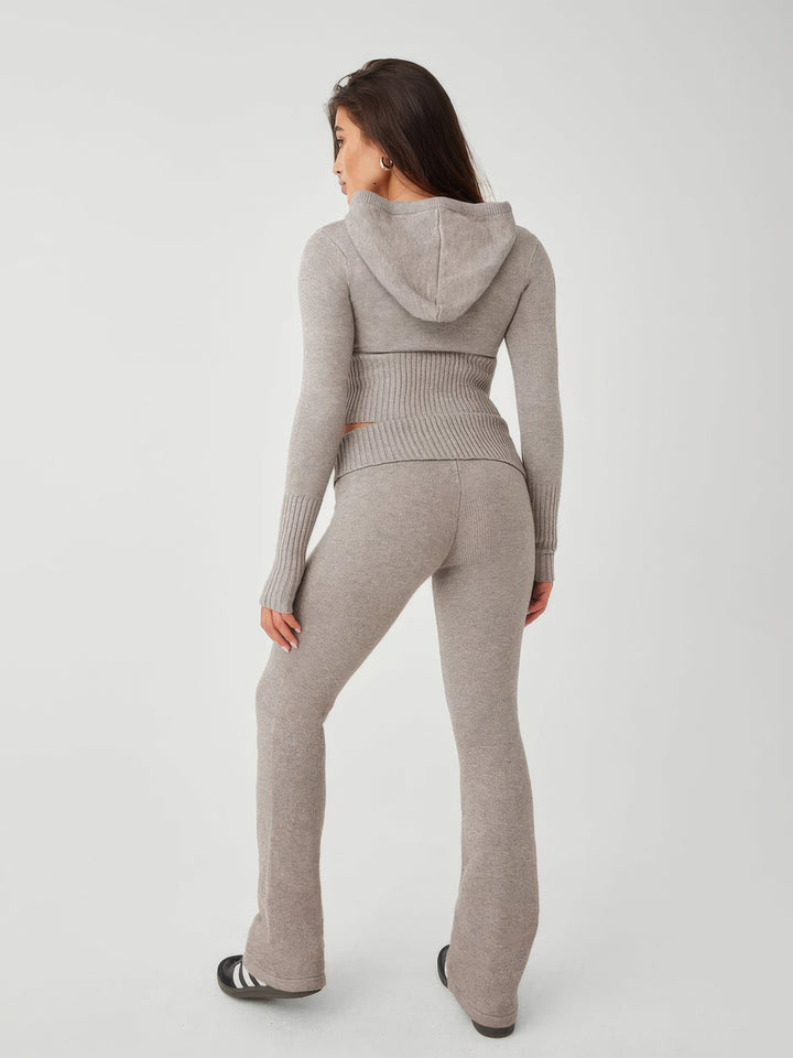 Nessa | Mysiga dra igen blixtlåset Loungewear Outfit för Kvinnor
