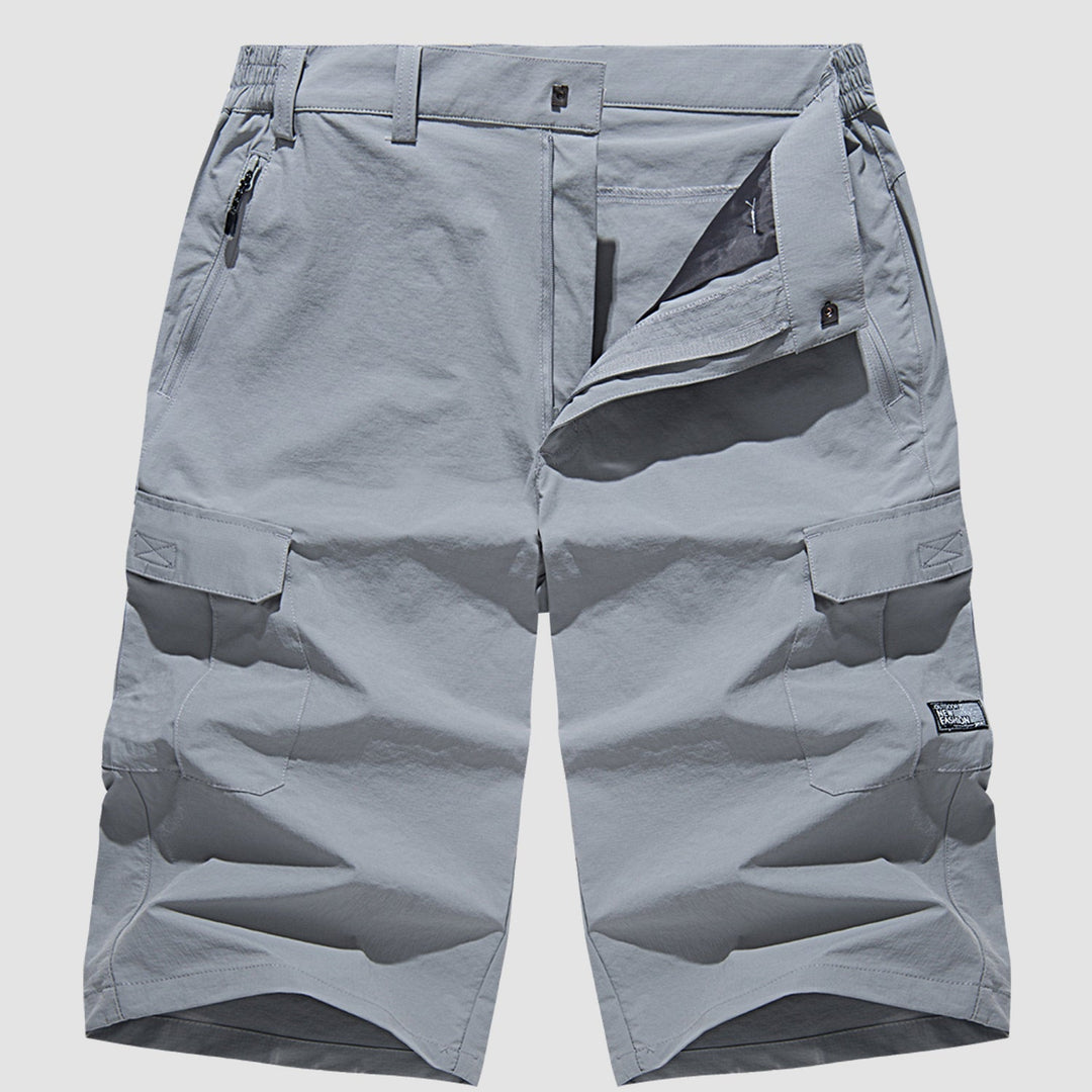 Herrar Snabbtorkande Flera Fickor Cargoshorts