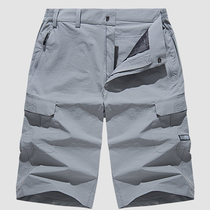 Herrar Snabbtorkande Flera Fickor Cargoshorts
