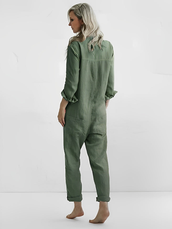 Ottilia | Dam Figursmickrande Sommar Overall