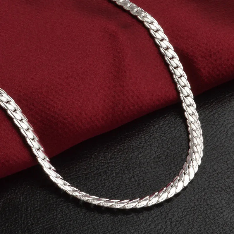 Giselle | Sterling Silver Glitterhalsband