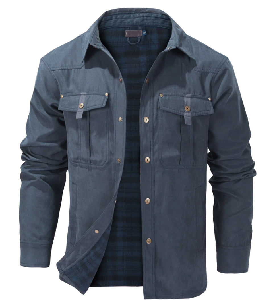Ceric | Herr Flanell Rover Jacka