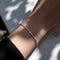 Madeleine | Flytande Glans Silver Armband