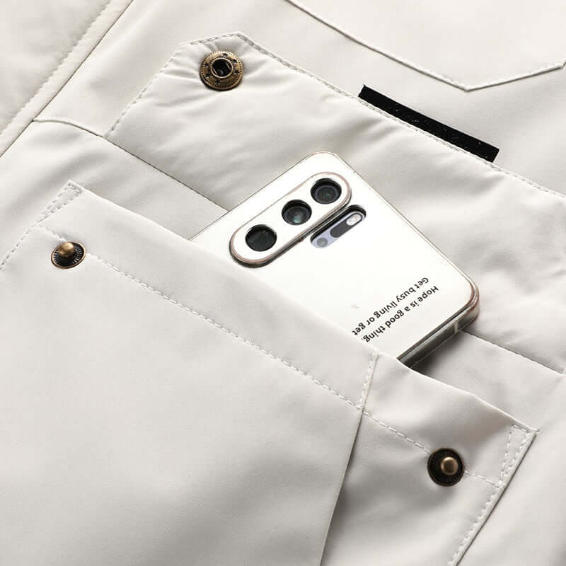 Herr Vattentät Jacka Med Gåsduns Fyll