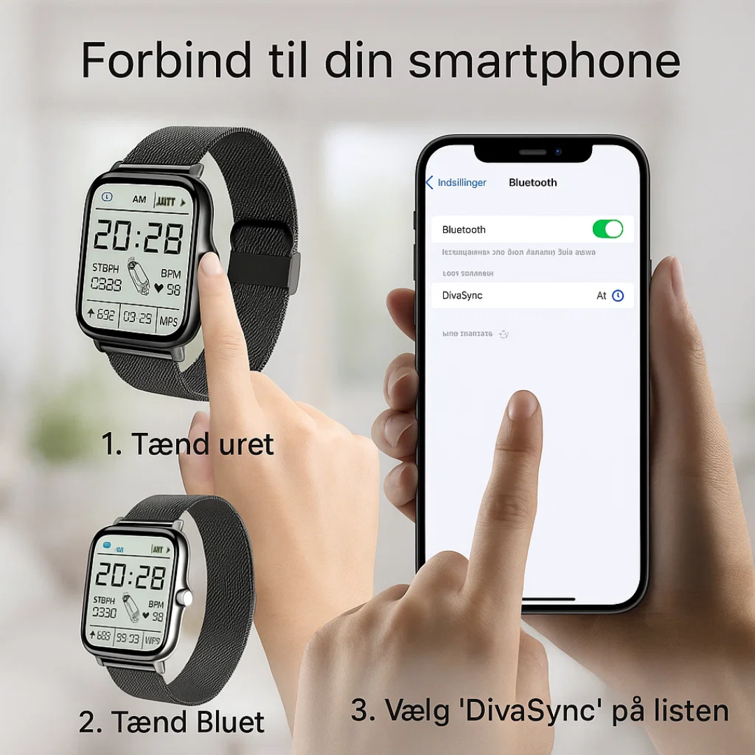 Eleganta Smartklocka För Kvinnor | Snygg Utformning