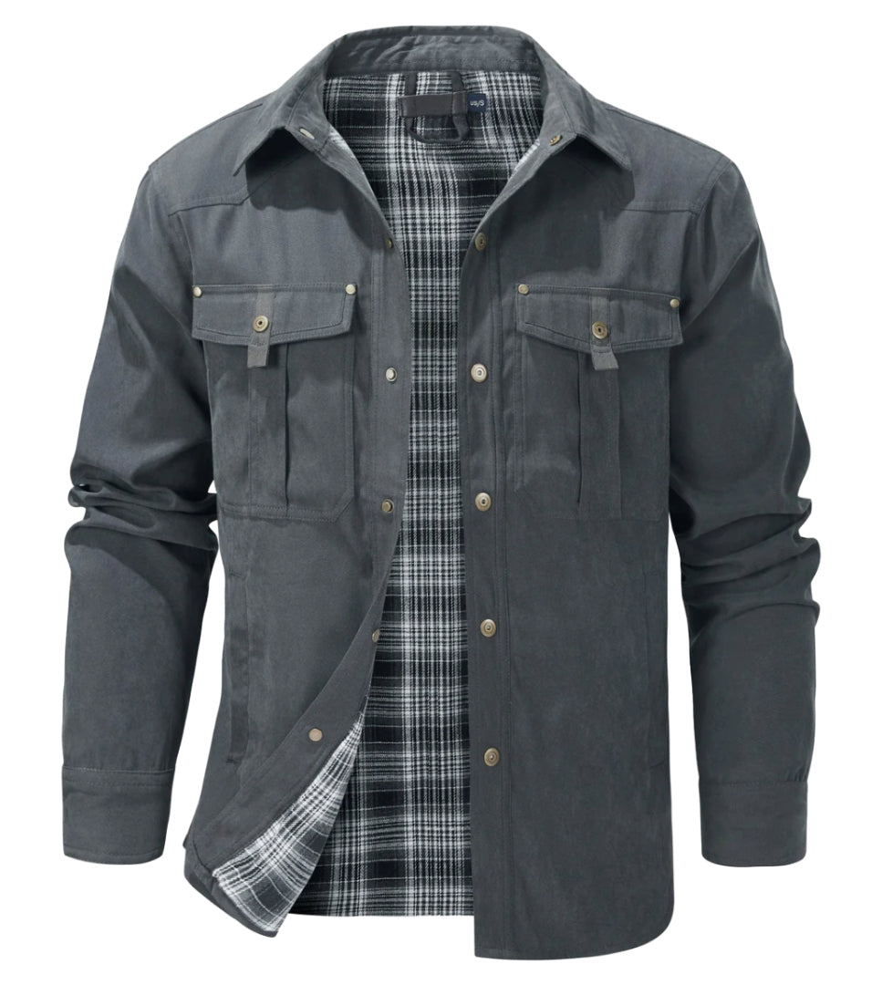 Ceric | Herr Flanell Rover Jacka