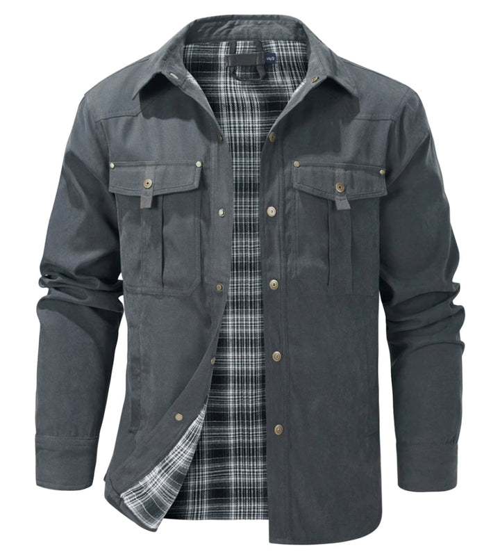 Ceric | Herr Flanell Rover Jacka