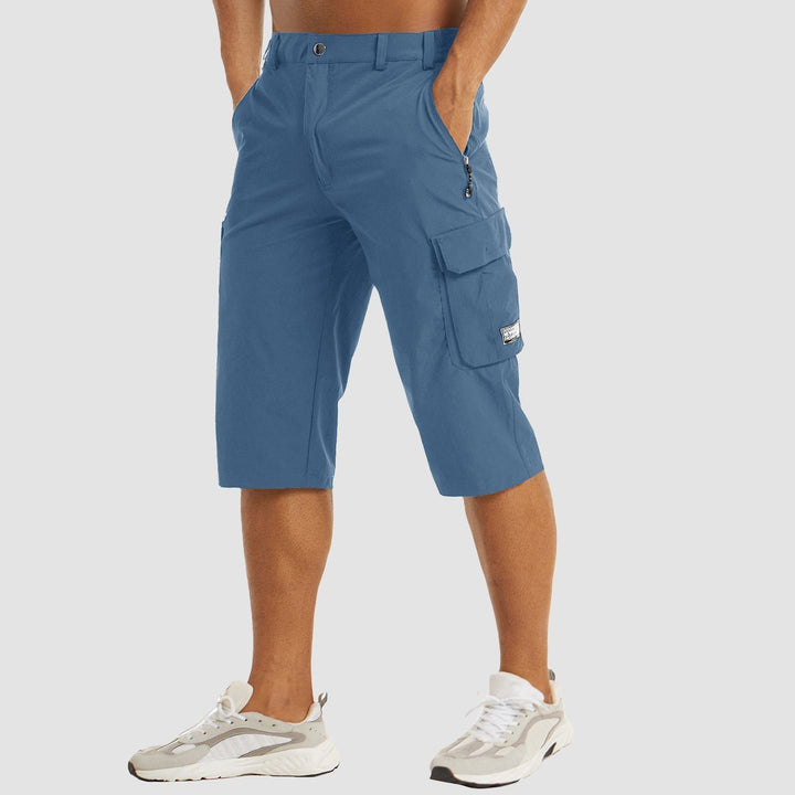 Herrar Snabbtorkande Flera Fickor Cargoshorts