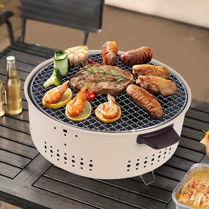 Troy | Bärbar och Kompakt Elektrisk Grill