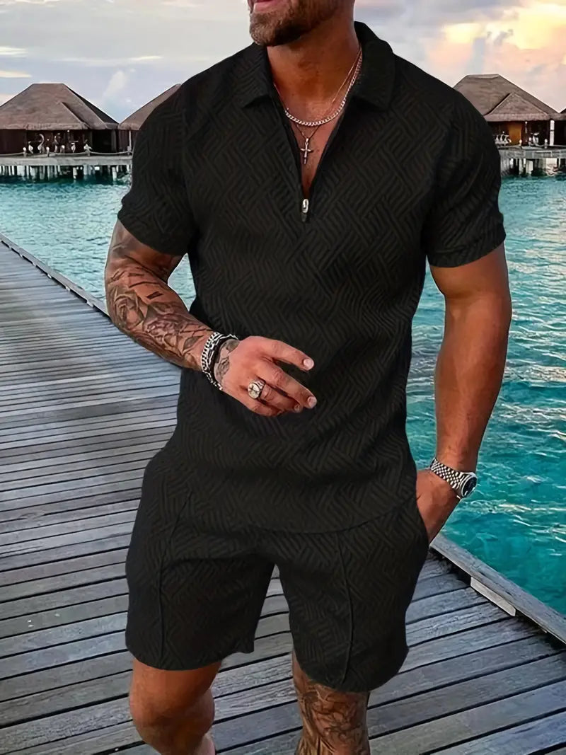 Dave | Andningsbar Tvådelad Outfit För Män
