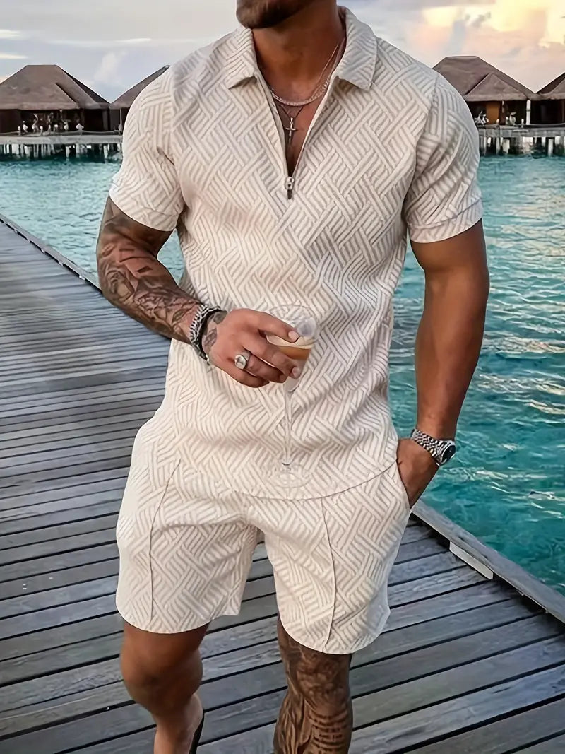 Dave | Andningsbar Tvådelad Outfit För Män