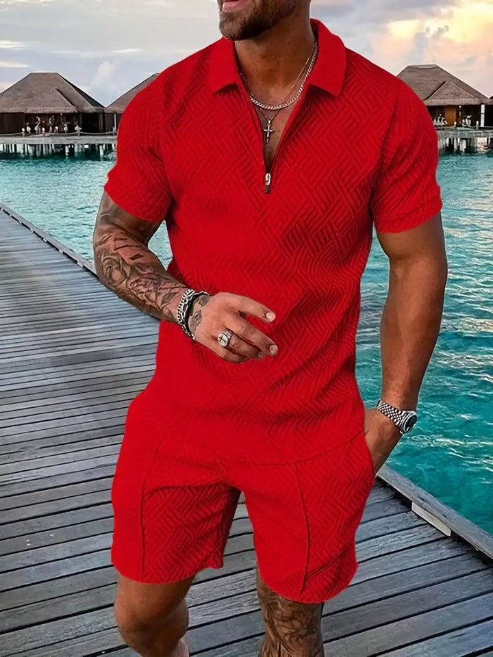 Dave | Andningsbar Tvådelad Outfit För Män